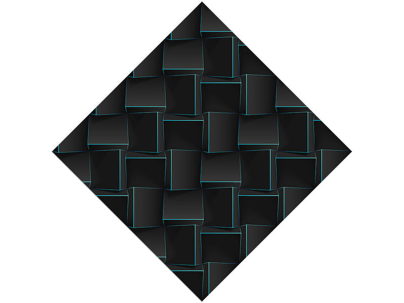Dark Stairs Optical Illusion Vinyl Wrap Pattern