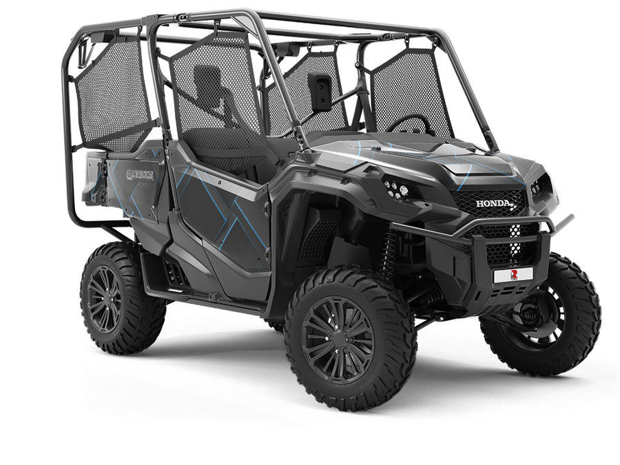 Dark Stairs Optical Illusion Utility Vehicle Vinyl Wrap