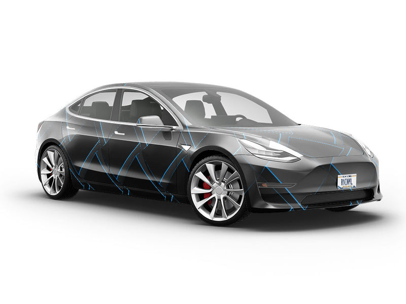 Dark Stairs Optical Illusion Vehicle Vinyl Wrap