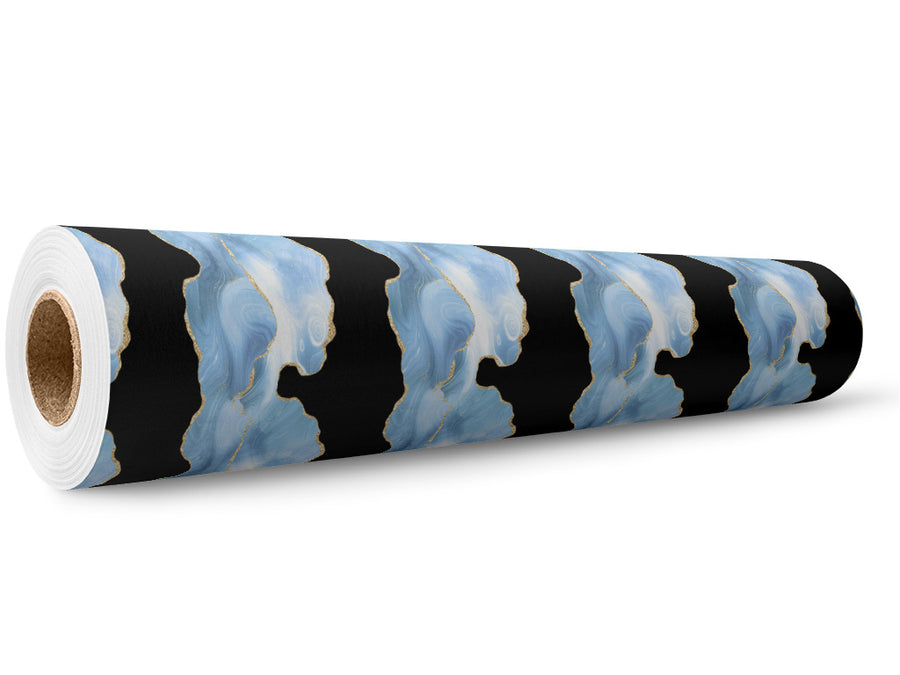 Dark Waters Gemstone Wrap Film Wholesale Roll~Rwraps Series 914 Digitally Printed Vinyl Roll~5