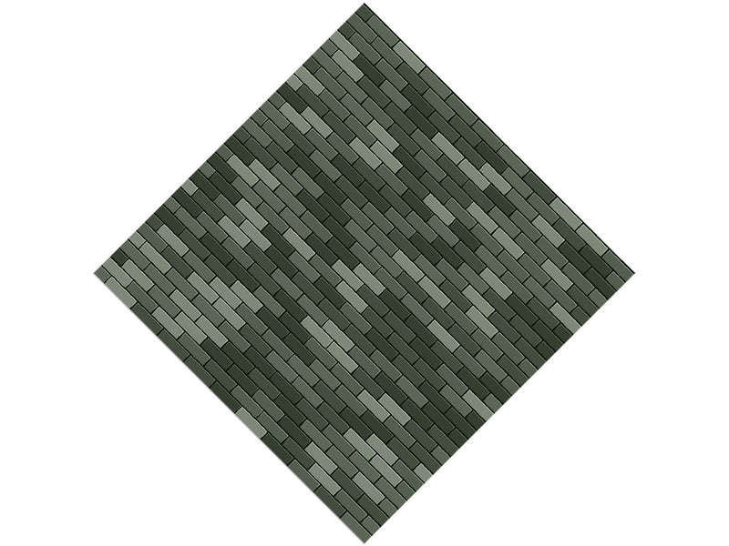 Dartmouth Green Brick Vinyl Wrap Pattern