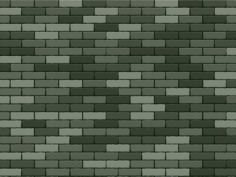 Dartmouth Green Brick Vinyl Wrap Pattern~Rwraps Series 914 Digitally Printed Vinyl Wrap~0