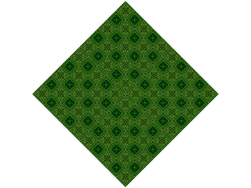 Dartmouth Squares Mosaic Vinyl Wrap Pattern