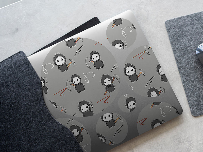 day job halloween DIY Laptop Stickers