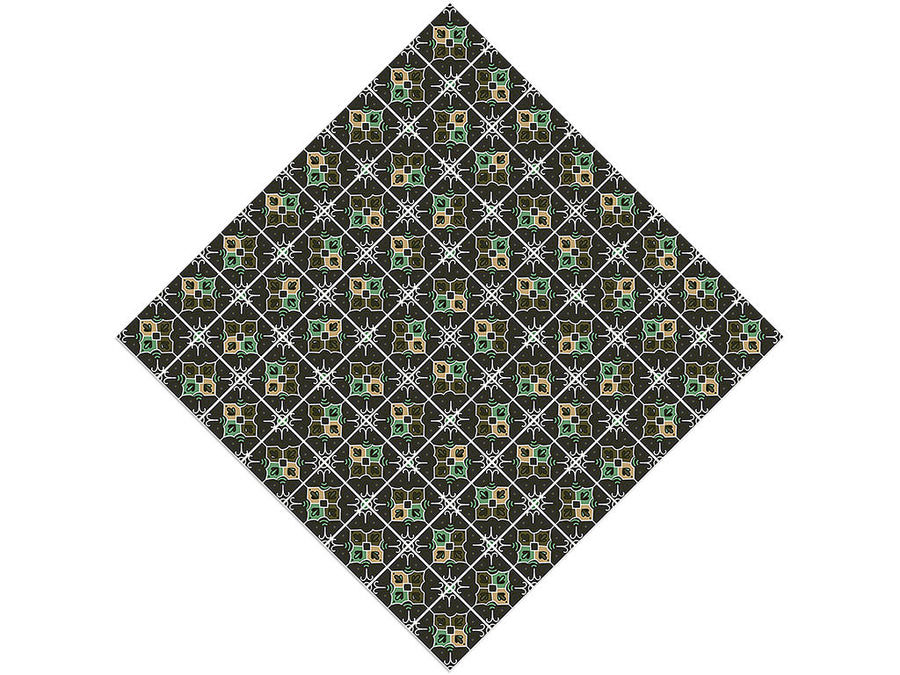 Daylily Tile Vinyl Wrap Pattern
