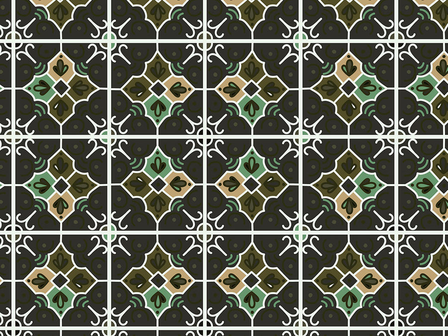 Daylily Tile Vinyl Wrap Pattern~Rwraps Series 914 Digitally Printed Vinyl Wrap~0