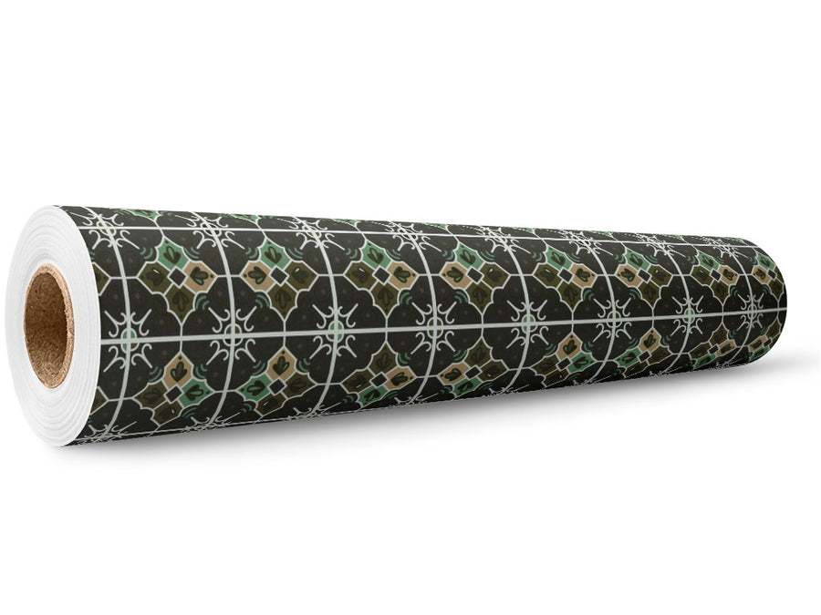 Daylily Tile Wrap Film Wholesale Roll~Rwraps Series 914 Digitally Printed Vinyl Roll~5
