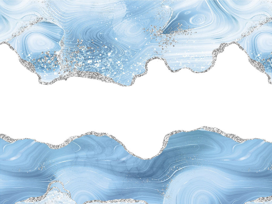 Daytime Blues Gemstone Vinyl Wrap Pattern~Rwraps Series 914 Digitally Printed Vinyl Wrap~0