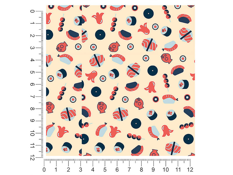 daytime dinner japanese 1ft x 1ft Craft Sheets