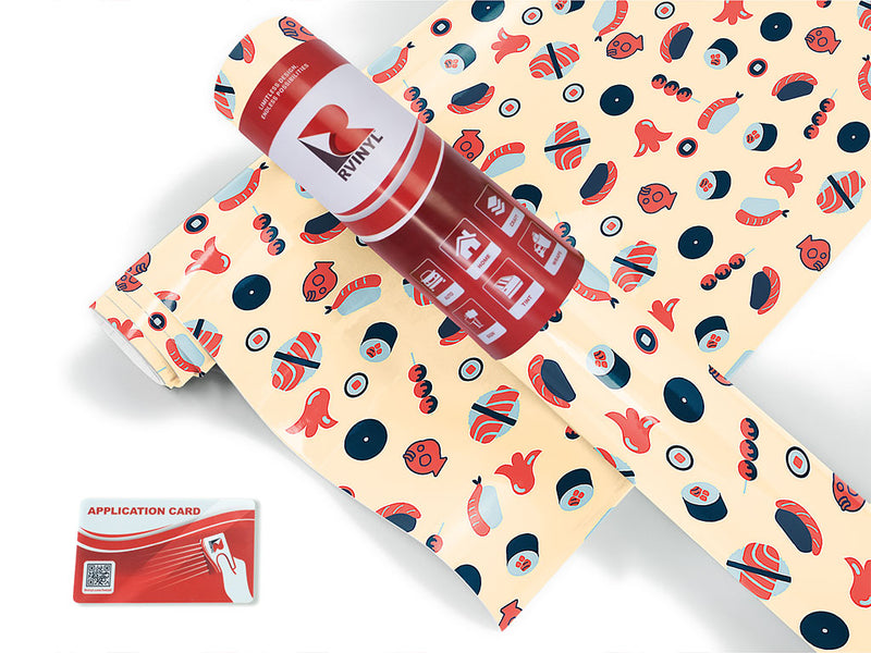 daytime dinner japanese Craft Vinyl Roll