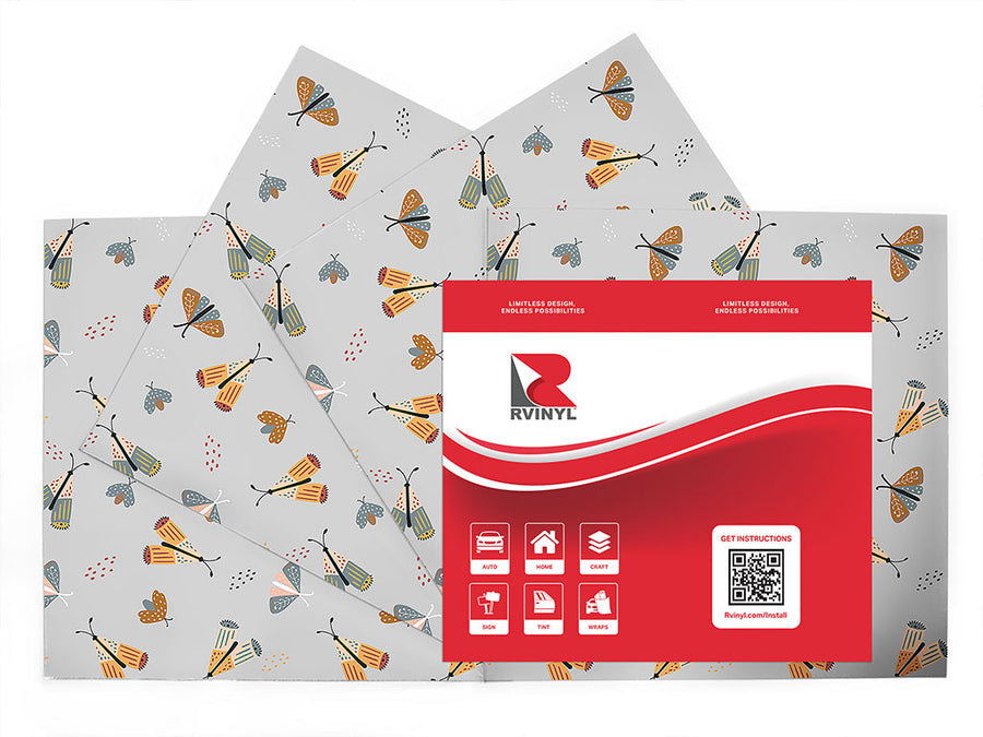 daytime dreams bug Craft Vinyl Sheet Pack