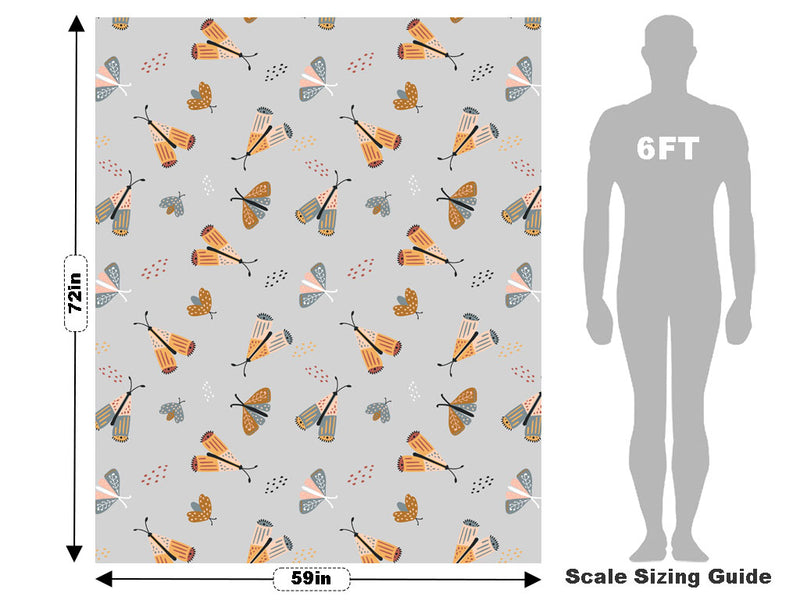 Daytime Dreams Bug Vehicle Wrap Scale~Rwraps Series 914 Daytime Dreams Bug Measurements~1