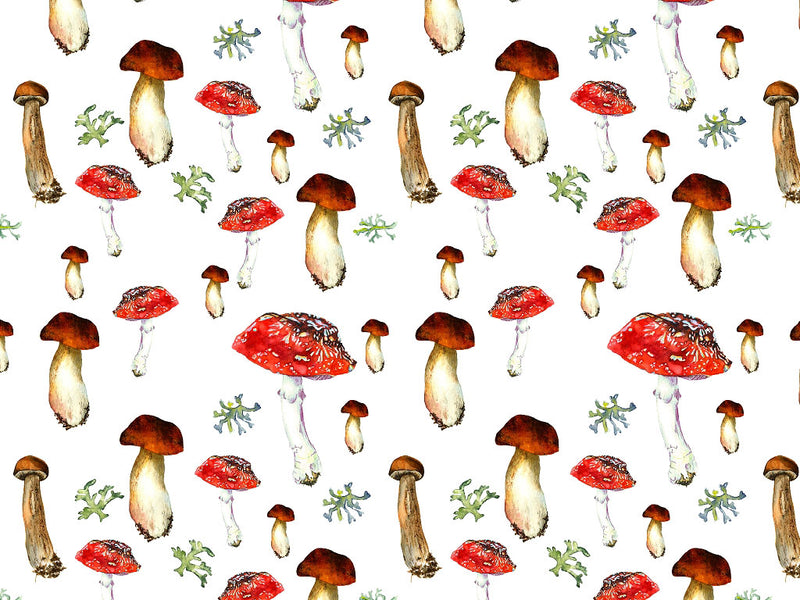 Daytime Fungus Mushroom Vinyl Wrap Pattern~Rwraps Series 914 Digitally Printed Vinyl Wrap~0