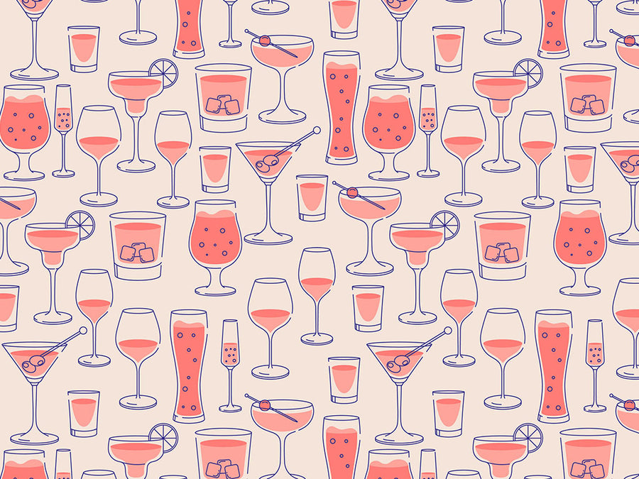 Daytime Rosé Alcohol Vinyl Wrap Pattern~Rwraps Series 914 Digitally Printed Vinyl Wrap~0