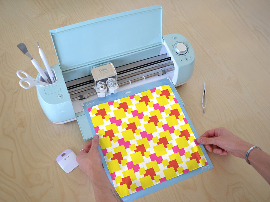 daytime soaps abstract geometric Cricut Compatible Vinyl