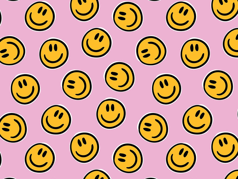 Dazed Confusion Emoji Vinyl Wrap Pattern~Rwraps Series 914 Digitally Printed Vinyl Wrap~0