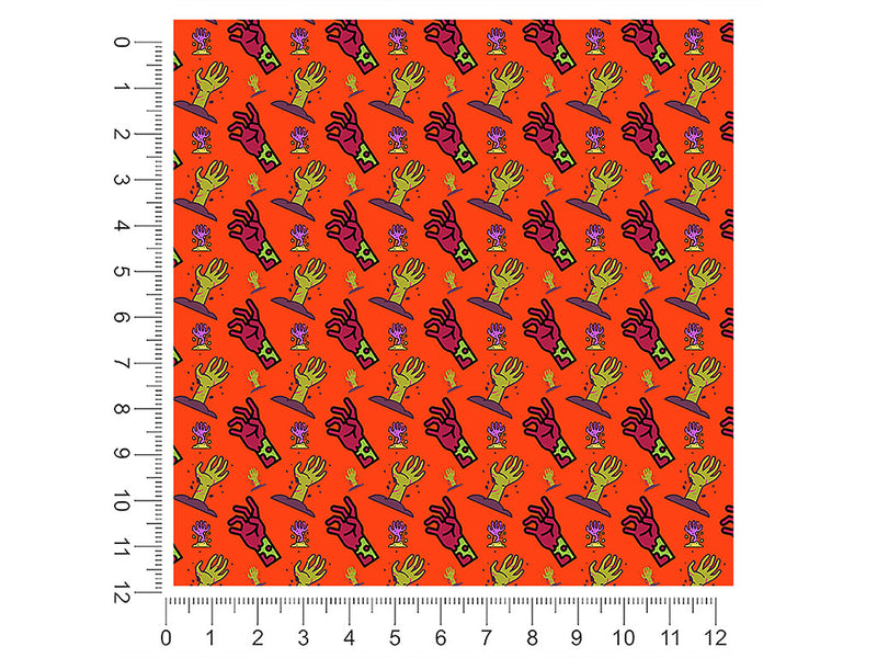 dead rising horror 1ft x 1ft Craft Sheets