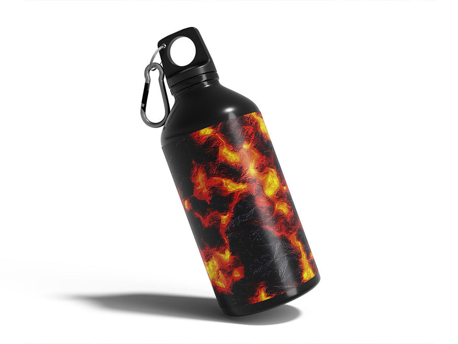 deadly combustion lava Water Bottle DIY Stickers
