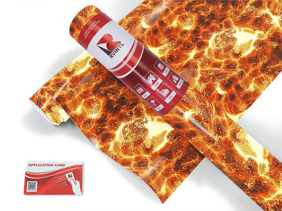 deadly fumarole lava Craft Vinyl Roll