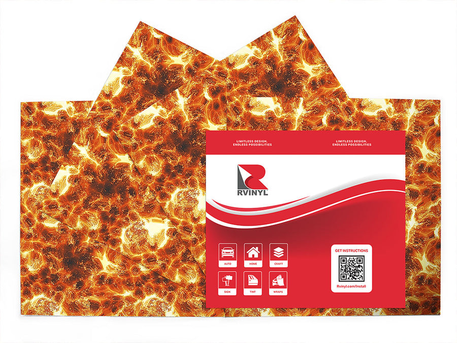 deadly fumarole lava Craft Vinyl Sheet Pack