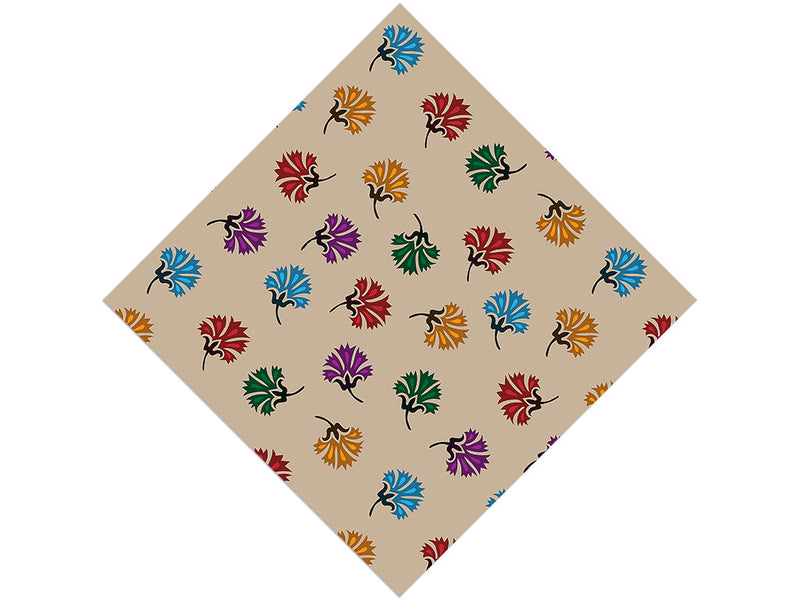 Deco Blossoms Floral Vinyl Wrap Pattern
