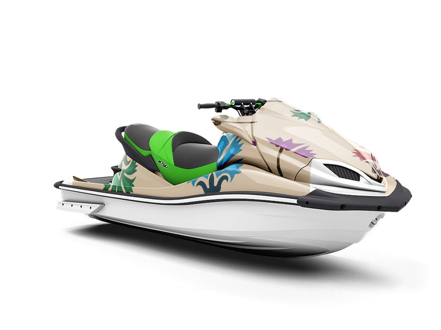 Deco Blossoms Floral Jet Ski Vinyl Customized Wrap