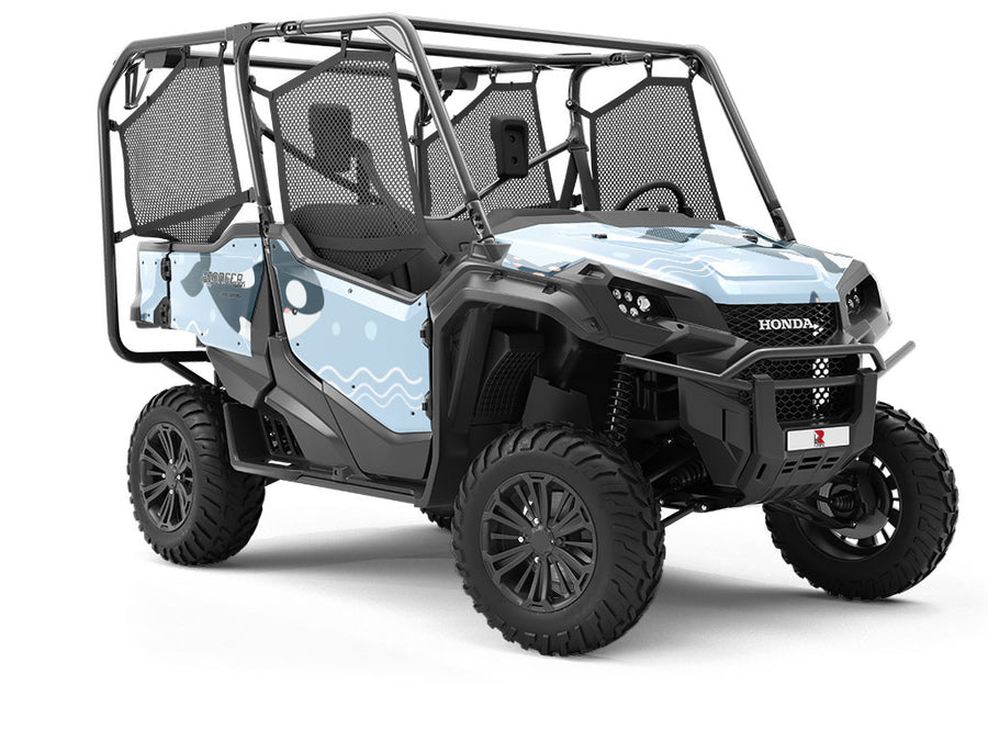 Deep Blue Marine Life Utility Vehicle Vinyl Wrap