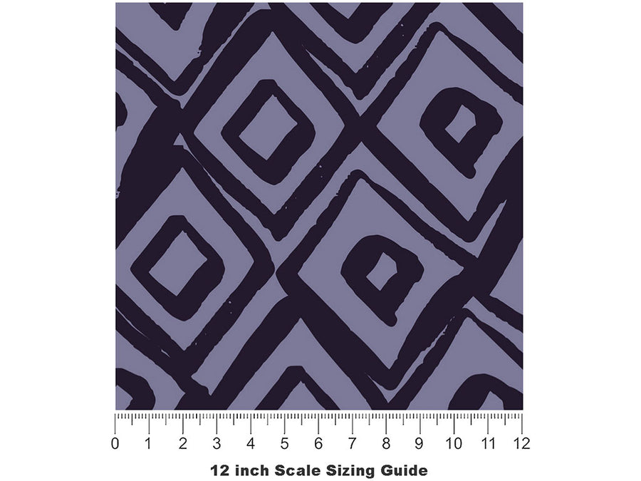 Deep Core Abstract Vinyl Film Pattern Size 12 inch Scale~Rwraps Deep Core Abstract Sizing Chart~2