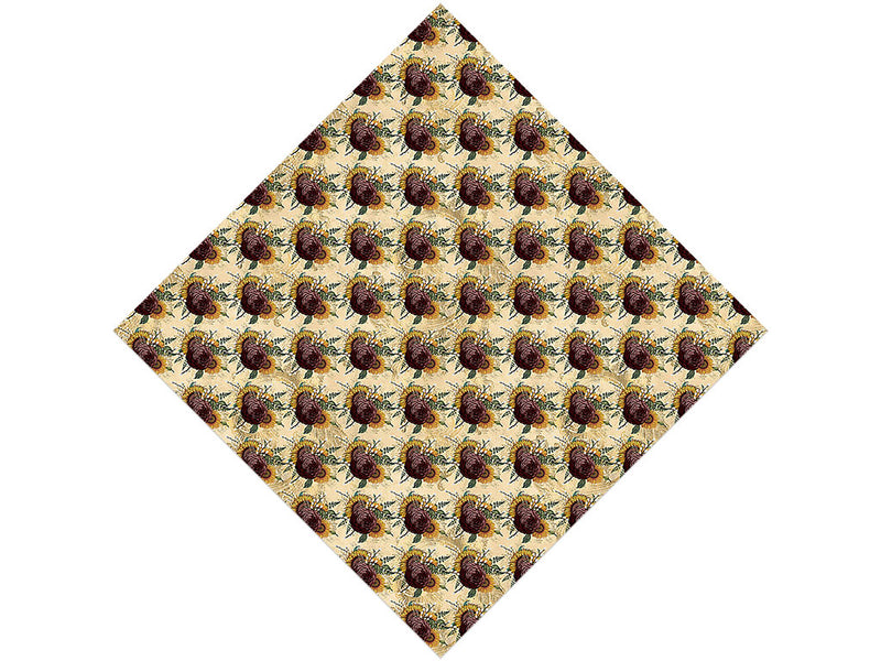 Deep Florals Gothic Vinyl Wrap Pattern