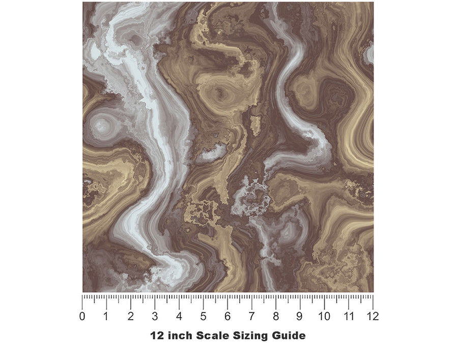 Deep Pour Epoxy-Resin Vinyl Film Pattern Size 12 inch Scale~Rwraps Deep Pour Epoxy-Resin Sizing Chart~3