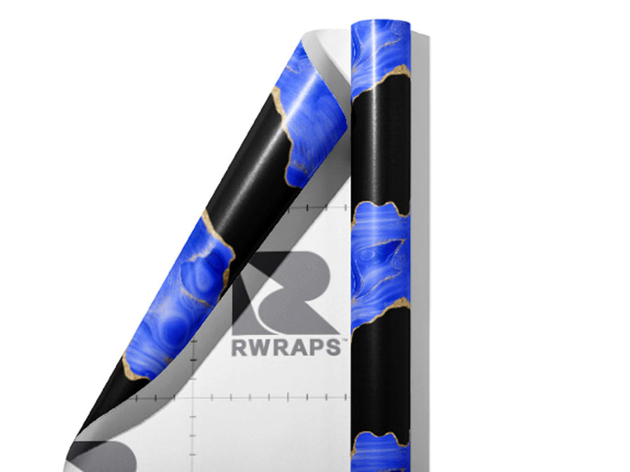 Deep Sadness Gemstone Wrap Film Sheets~Rwraps Series 914 Deep Sadness Gemstone Scrolled Sheet~3