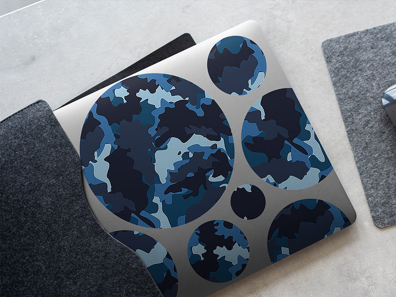 deep sea camouflage water DIY Laptop Stickers