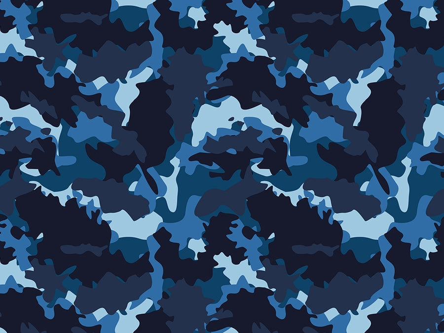 Deep Sea Camouflage Water Vinyl Wrap Pattern~Rwraps Series 914 Digitally Printed Vinyl Wrap~0