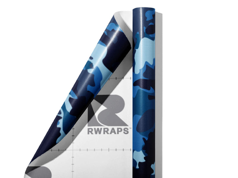 Deep Sea Camouflage Water Wrap Film Sheets~Rwraps Series 914 Deep Sea Camouflage Water Scrolled Sheet~3