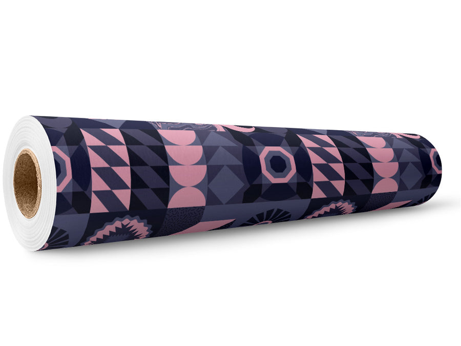 Deep Thoughts Mosaic Wrap Film Wholesale Roll~Rwraps Series 914 Digitally Printed Vinyl Roll~5