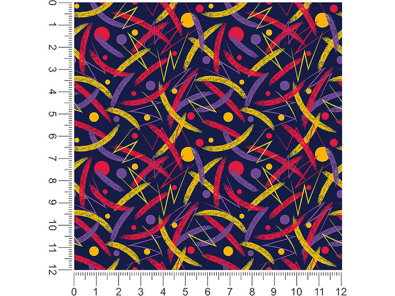 deep wilds abstract geometric 1ft x 1ft Craft Sheets