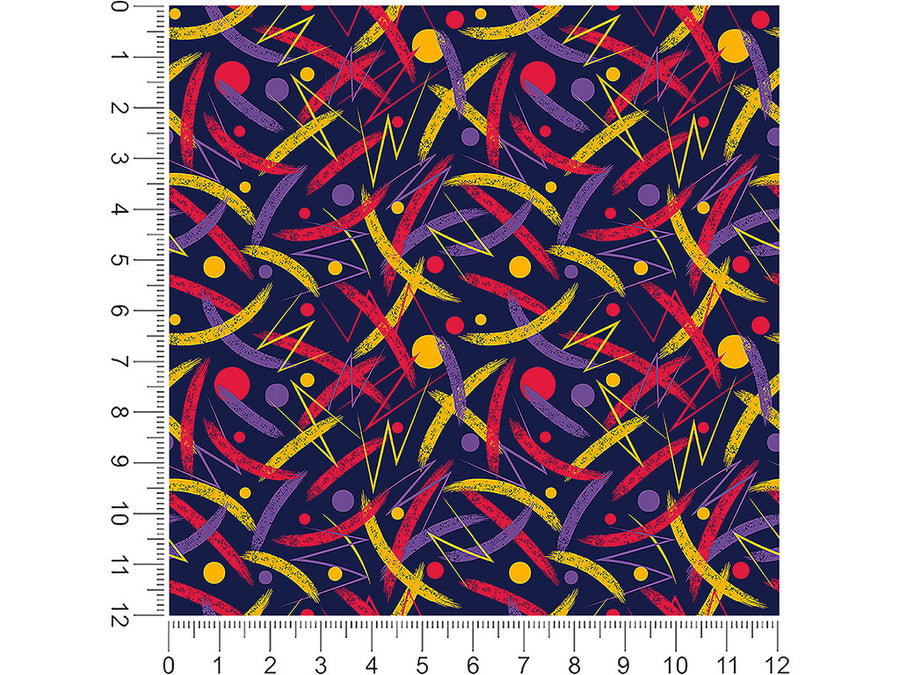 deep wilds abstract geometric 1ft x 1ft Craft Sheets