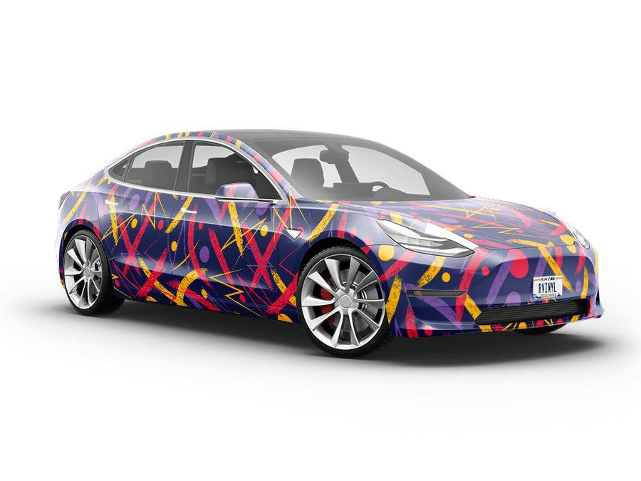 Deep Wilds Abstract Vehicle Vinyl Wrap
