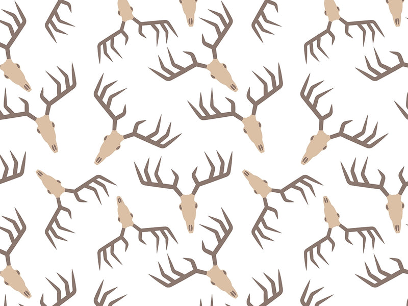 Deer Antlers Halloween Vinyl Wrap Pattern~Rwraps Series 914 Digitally Printed Vinyl Wrap~0
