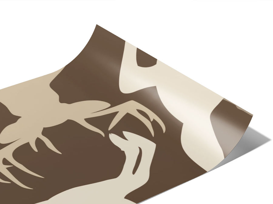 Deer Silhouette Camouflage Vinyl Wraps~Rwraps Series 914 Digitally Printed Vinyl Wrap~0