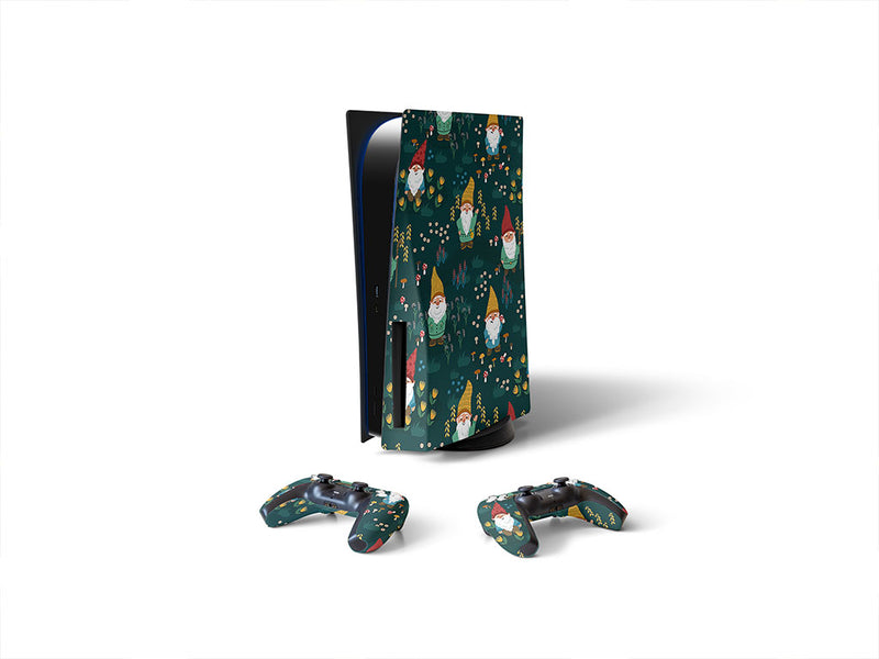 delightful dwarves fantasy Sony PS5 DIY Skin