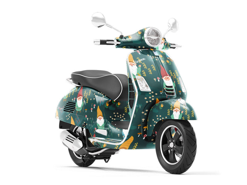 Delightful Dwarves Fantasy Vespa Scooter Wrap Film