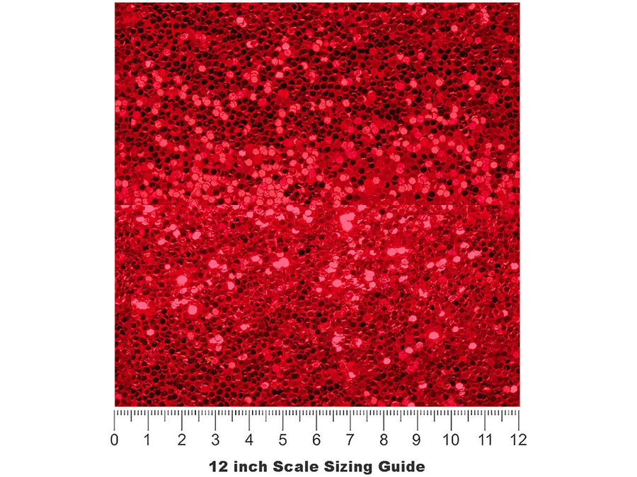 DeLong Star Gemstone Vinyl Film Pattern Size 12 inch Scale~Rwraps DeLong Star Gemstone Sizing Chart~2