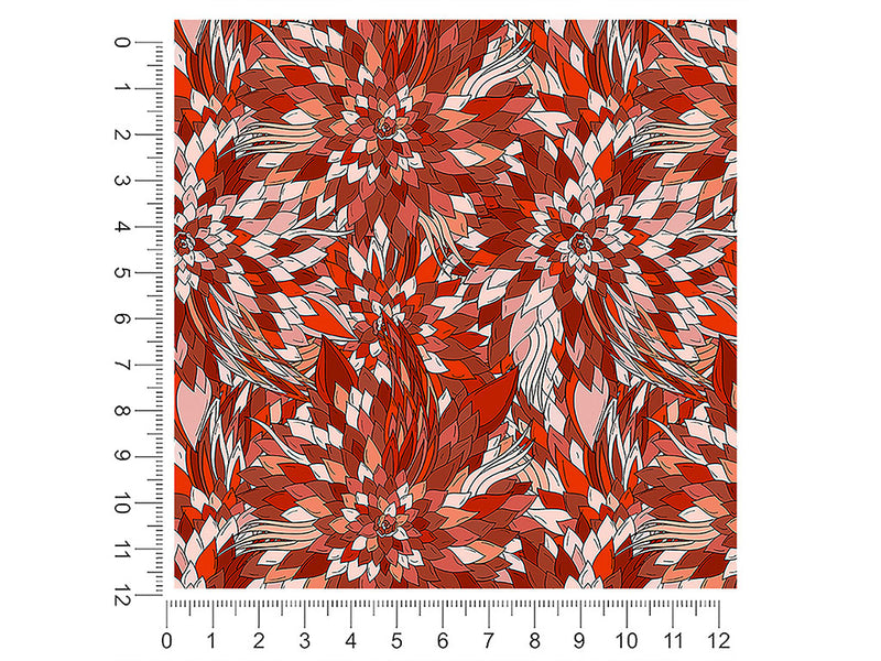 demeters sadness floral 1ft x 1ft Craft Sheets
