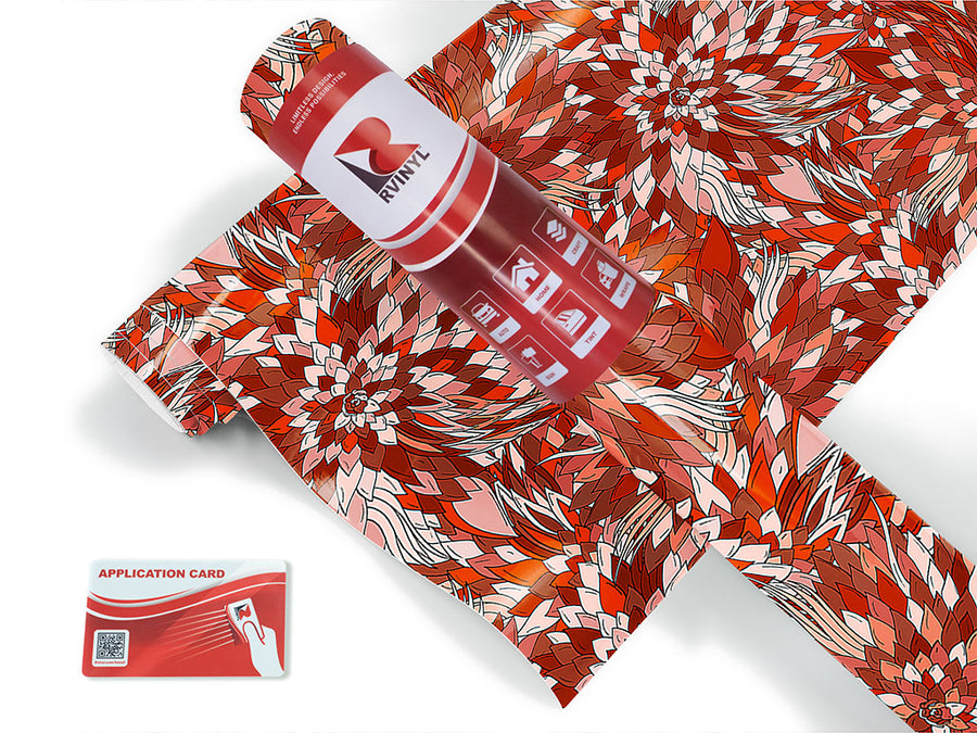 demeters sadness floral Craft Vinyl Roll