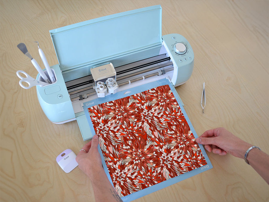demeters sadness floral Cricut Compatible Vinyl