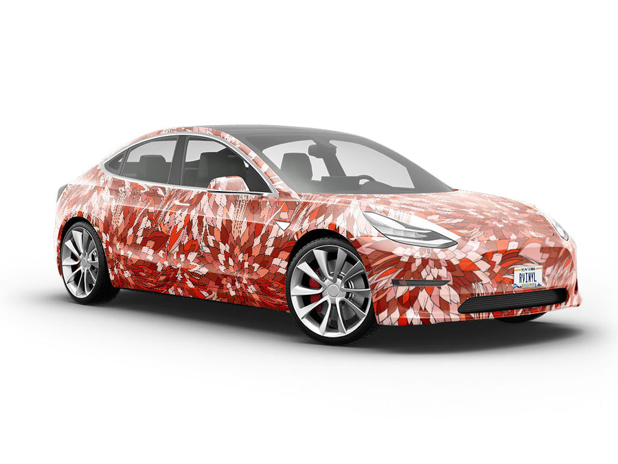 Demeters Sadness Floral Vehicle Vinyl Wrap