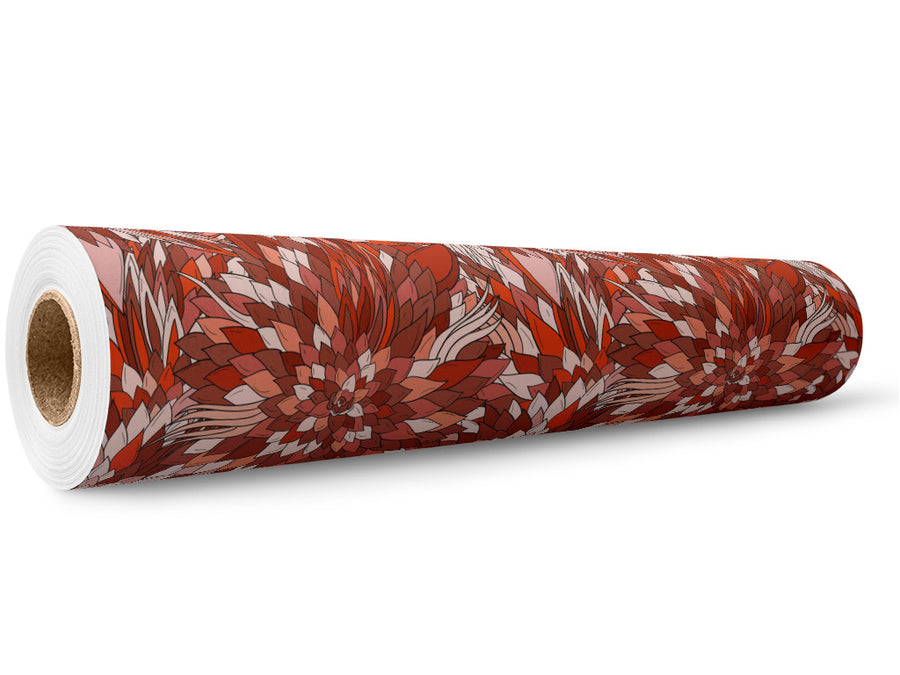 Demeters Sadness Floral Wrap Film Wholesale Roll~Rwraps Series 914 Digitally Printed Vinyl Roll~5