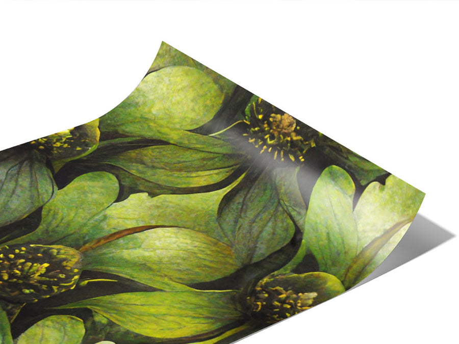 Dense Foliage Floral Vinyl Wraps~Rwraps Series 914 Digitally Printed Vinyl Wrap~0