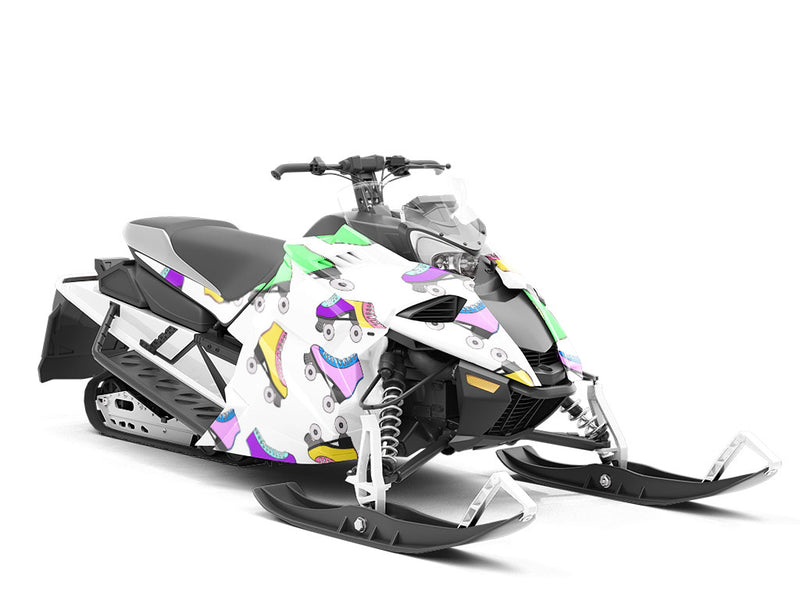 Derby Girl Sport Custom Wrapped Snowmobile